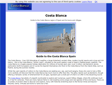 Tablet Screenshot of my-costa-blanca.co.uk